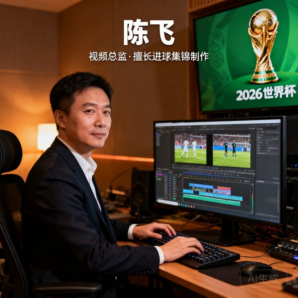 2026世界杯视频总监陈飞，擅长进球集锦制作